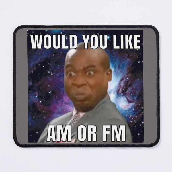 Item preview, Would You Like AM or FM designed and sold by gameshowfan2001.