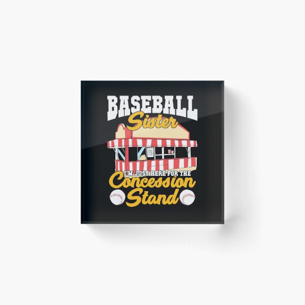 Item preview, Funny Concession Stand Baseball Sister Gift designed and sold by Marcid95.
