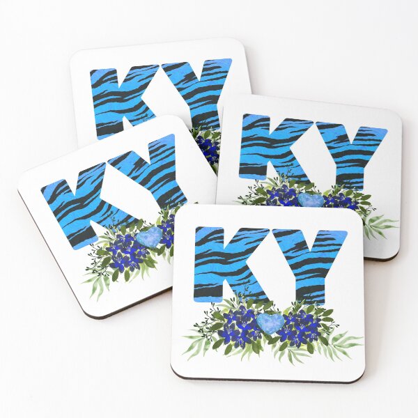 Item preview, K Y Kentucky Floral art Design with Animal Print designed and sold by OByD.