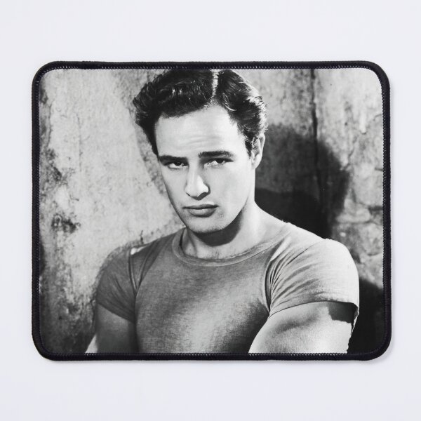 Item preview, Marlon Brando, Black and White, Vintage Art designed and sold by modernretro.