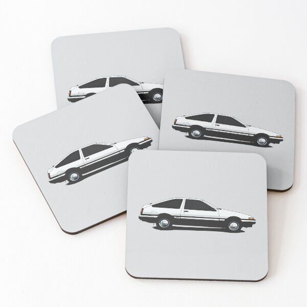 Item preview, Retro Japanese Sports Car Profile designed and sold by ApexFibers.