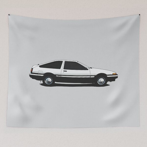 Item preview, Retro Japanese Sports Car Profile designed and sold by ApexFibers.
