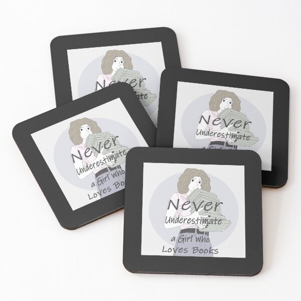Item preview, never underestimate a girl who loves books designed and sold by xghambo.
