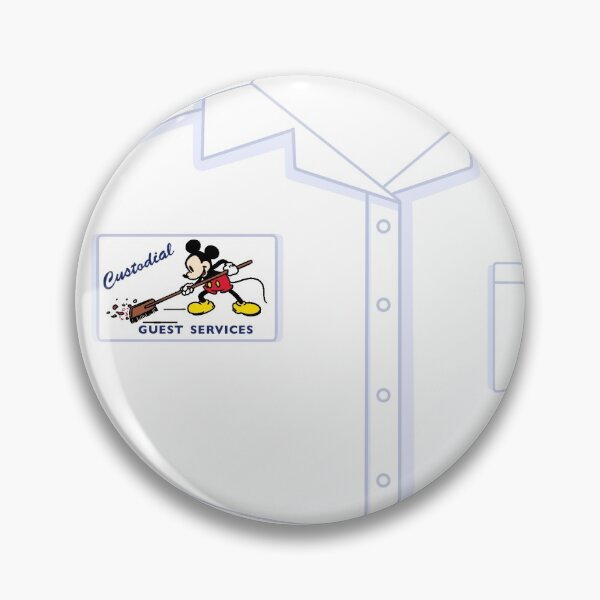Item preview, Custodian Cast Member Name Tag designed and sold by Madi Elizabeth.