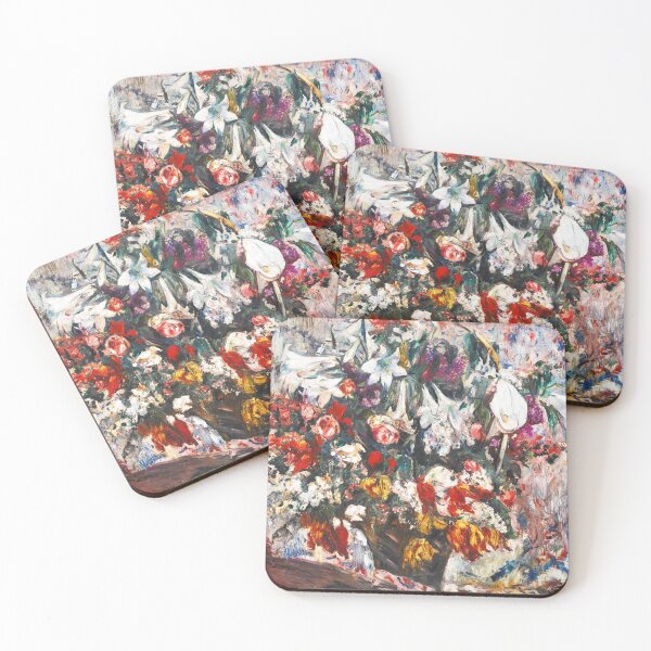 Item preview, Flower Basket with Amaryllis, Lilac, Roses and Tulips - Lovis Corinth designed and sold by 4You4U.