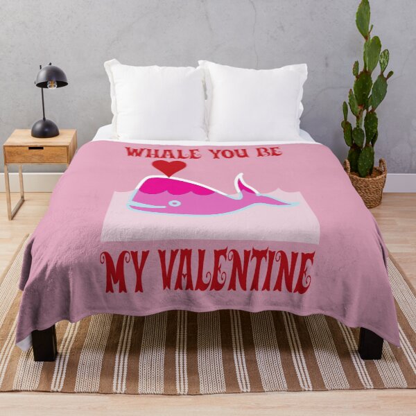 Item preview, Whale You Be My Valentine Happy Valentine's Day Pink Whale Pun Heart designed and sold by KeysTreasures.