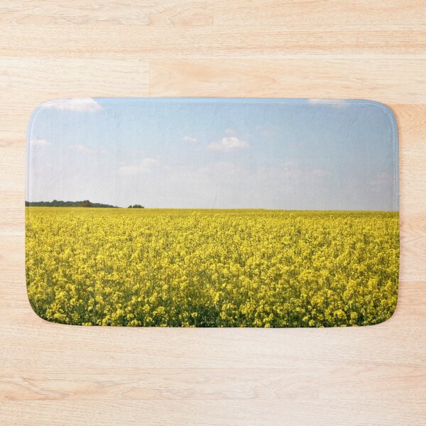 Item preview, Rapeseed field sky Polish landscape designed and sold by Monika Howarth.