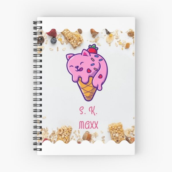 Item preview, Icecream sweet cat brand logo designed and sold by SKMAXX.