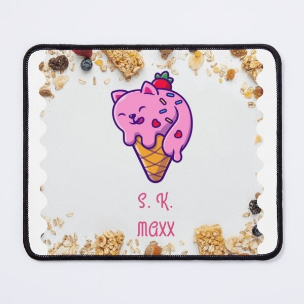 Item preview, Icecream sweet cat brand logo designed and sold by SKMAXX.