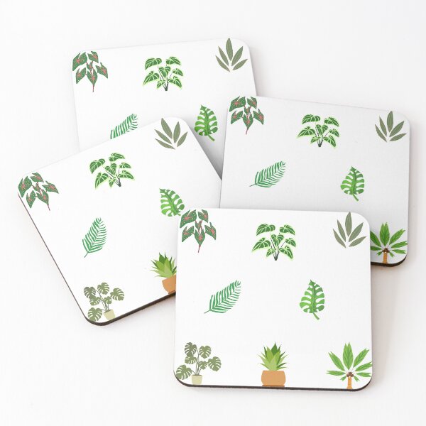 Item preview, Mixed Tropical Leaves and Plants Collage designed and sold by silviaol.