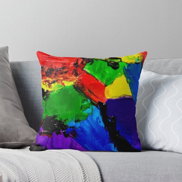 Item preview, Rainbow Abstract Acrylic Paint 2 designed and sold by Heichou1225.