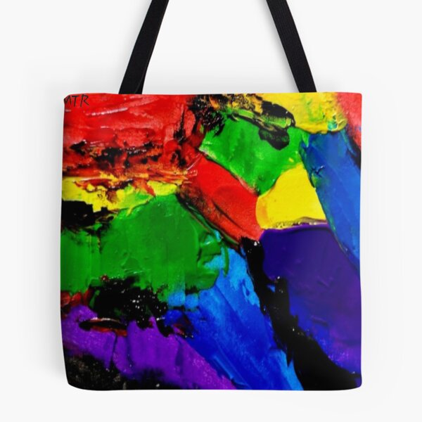 Item preview, Rainbow Abstract Acrylic Paint 2 designed and sold by Heichou1225.