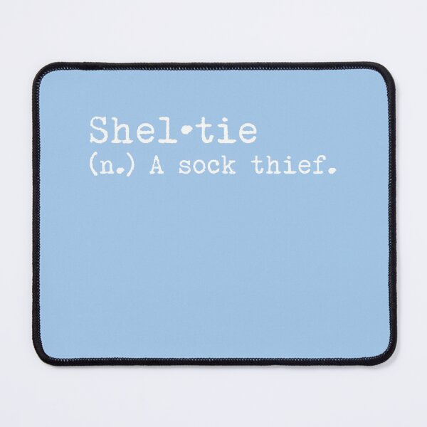 Item preview, A Sock Thief Shetland Sheepdog Dog T-Shirt designed and sold by LynnetteKabelma.