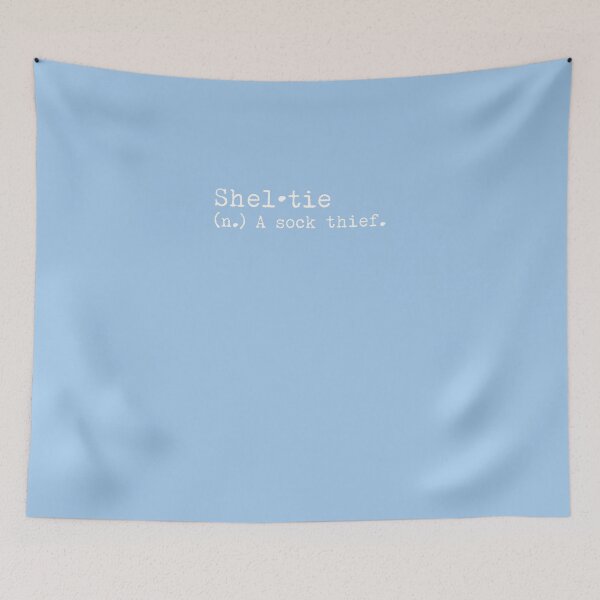 Item preview, A Sock Thief Shetland Sheepdog Dog T-Shirt designed and sold by LynnetteKabelma.