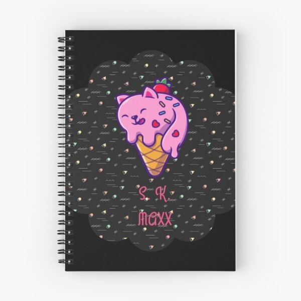 Item preview, Icecream sweet cat brand logo designed and sold by SKMAXX.