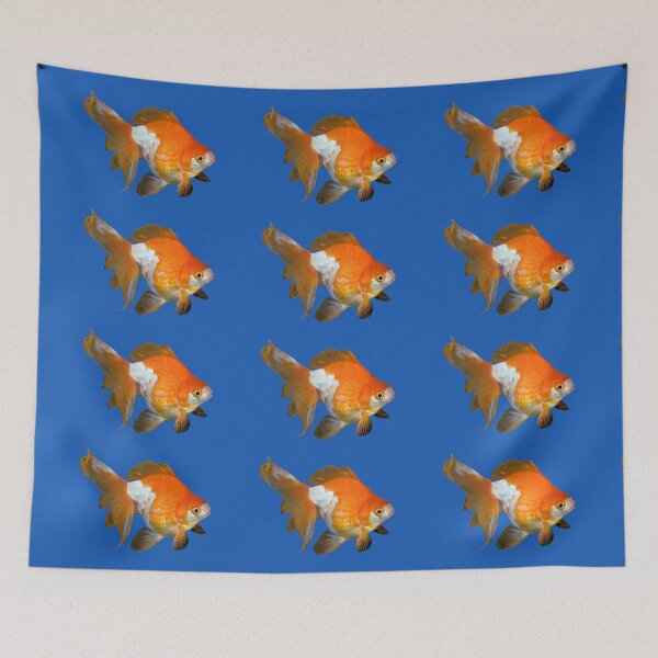 Item preview, Fantail Goldfish - Blue Water designed and sold by Wernher Krutein.