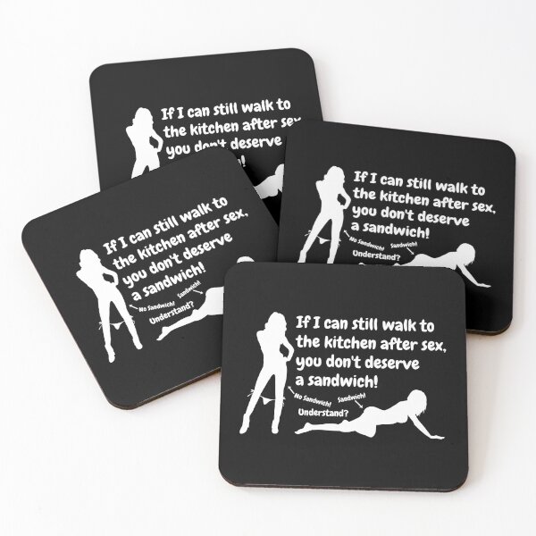 Item preview, Swinger Lifestyle If I can still walk after sex, you don't deserve a sandwich! For dark colors. designed and sold by swingersshop.