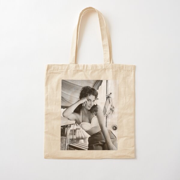 Item preview, Elizabeth Taylor, Black and White, Vintage Art designed and sold by modernretro.