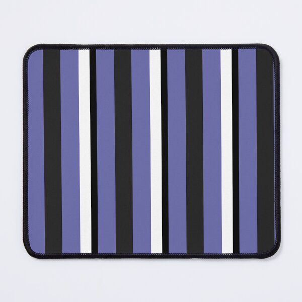 Item preview, Very Peri Purple With black and White Stripes designed and sold by thesnowwhyte.