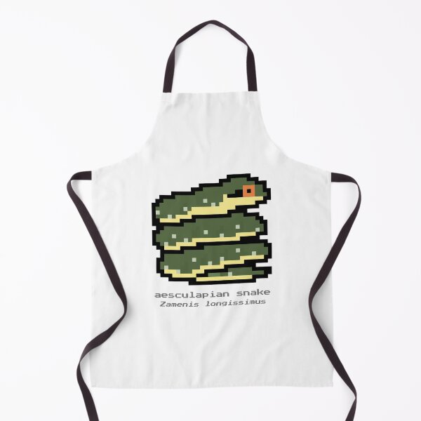 Item preview, Pixel Aesculapian Snake designed and sold by CheesyBugShop.