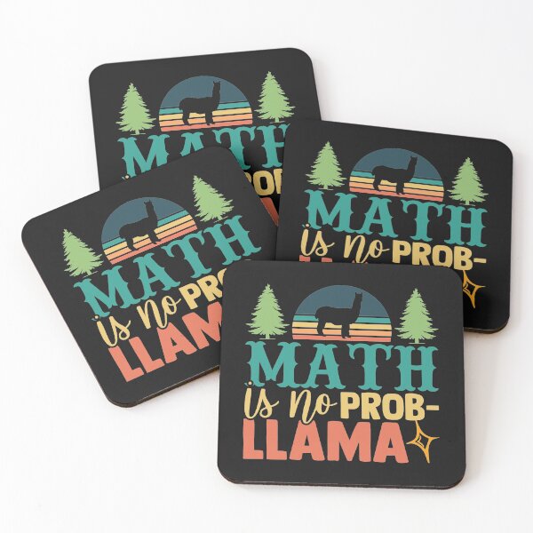 Item preview, Funny 100 Days Of School Quote Math Is No Prob Llama designed and sold by Theparticular.
