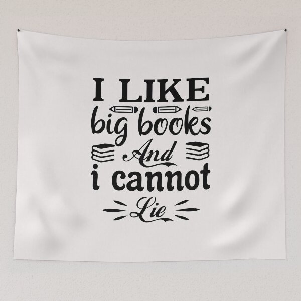 Item preview, I like big books and I cannot lie designed and sold by omaeth303.