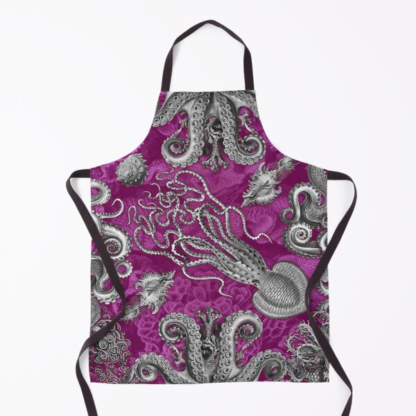 Item preview, Octopus Squid Kraken Art Tentacles Seashell Deep Sea Ocean Creatures Lover (Pink, Alt) designed and sold by Mechanical Whispers.