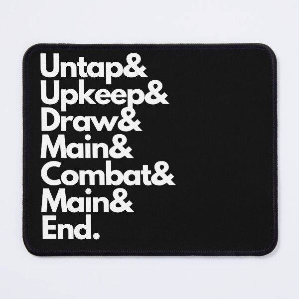 Item preview, MTG Essential - Untap, Upkeep, Draw, ... in white designed and sold by PODTycoon.
