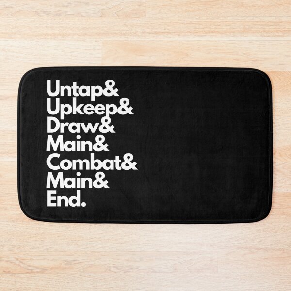 Item preview, MTG Essential - Untap, Upkeep, Draw, ... in white designed and sold by PODTycoon.