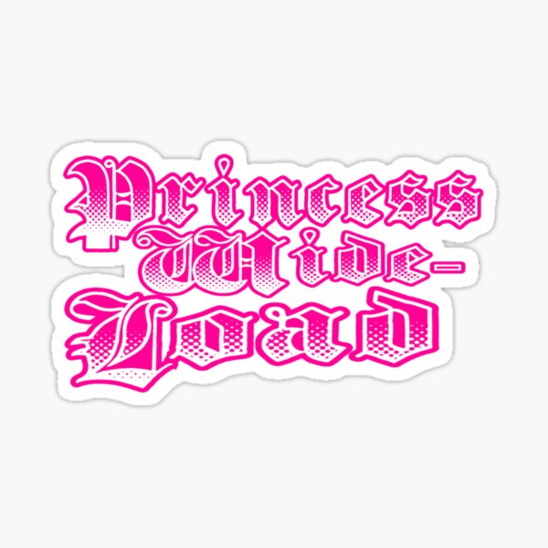 Item preview, Princess Wideload blackletter designed and sold by DanteVesalius.