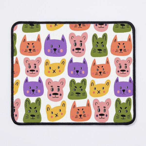 Item preview, Colorful Animal Face Pattern designed and sold by GillianMeilin.