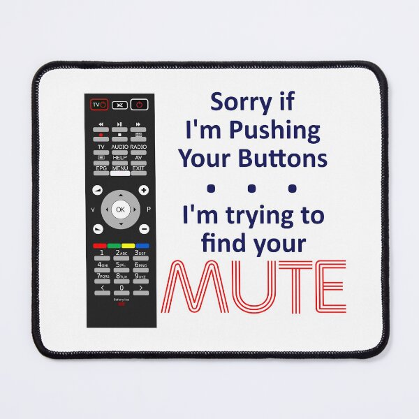 Item preview, Find Your Mute - funny play on words designed and sold by Kashear.