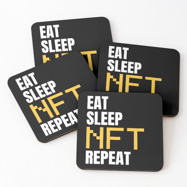 Item preview, Eat Sleep NFT Repeat designed and sold by EyanShop.