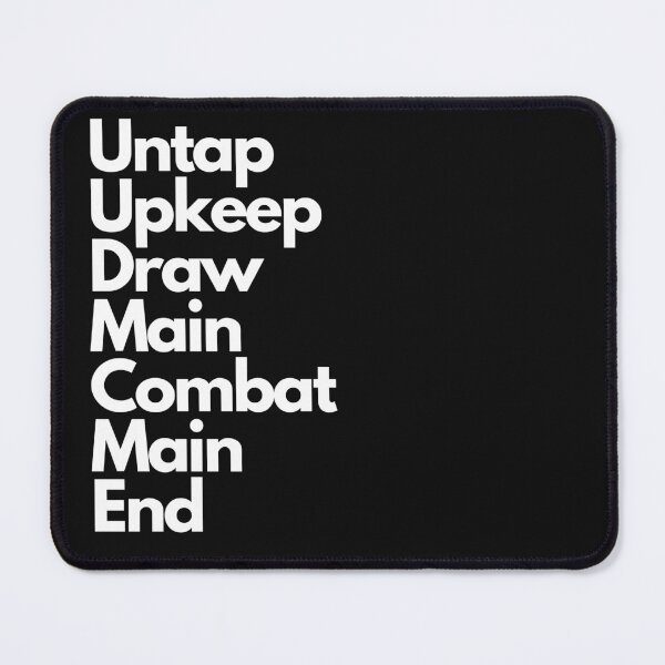 Item preview, MTG Essential - Untap, Upkeep, Draw, ... in white designed and sold by PODTycoon.