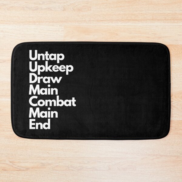 Item preview, MTG Essential - Untap, Upkeep, Draw, ... in white designed and sold by PODTycoon.