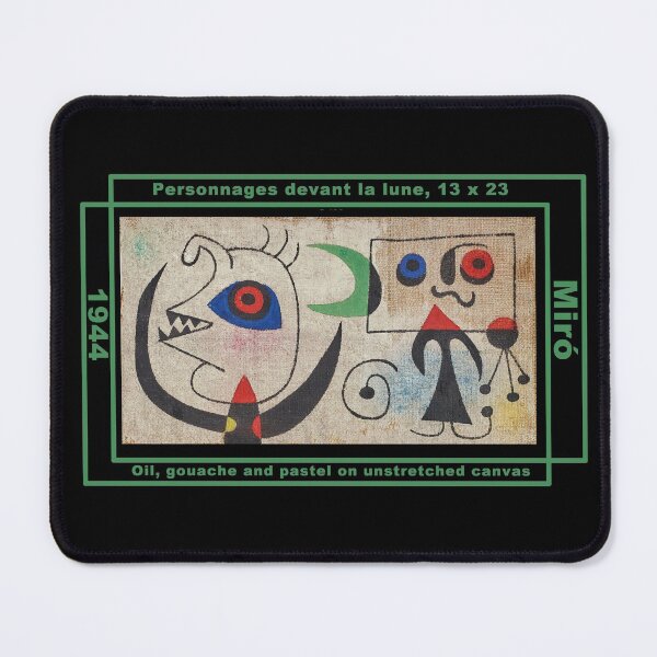 Item preview, Joan Miró ~ Personnages devant la lune designed and sold by DoT-spoT.