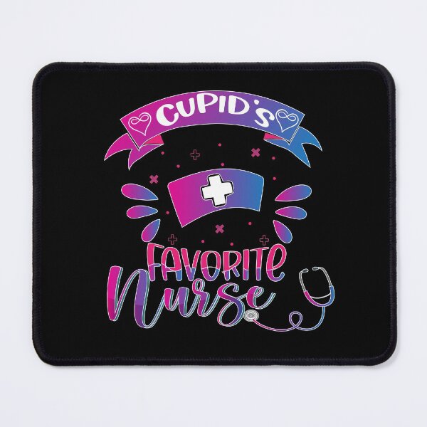 Item preview, Cute Nurse Valentine's Day Gift, Cupid's Favorite Nurse  designed and sold by Kitten2220.