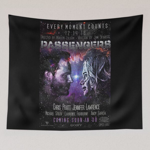 Item preview, Passengers movie poster designed and sold by MadFxMedia.