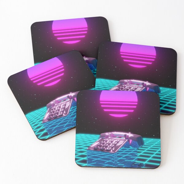 Item preview, 80s Telephone Retrowave Art designed and sold by Retroperks.