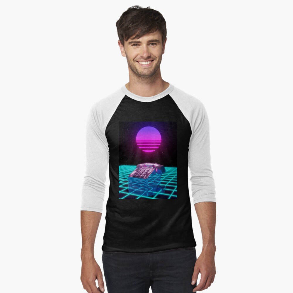 Item preview, Baseball ¾ Sleeve T-Shirt designed and sold by djspacegr.