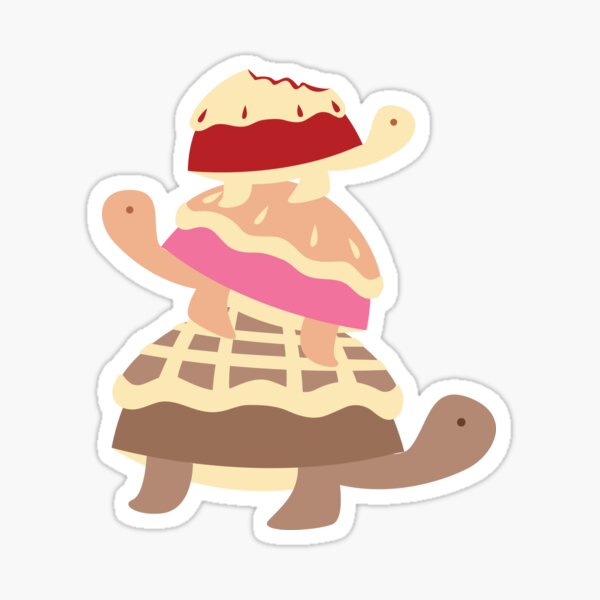 Turtle Pies Family Sticker
