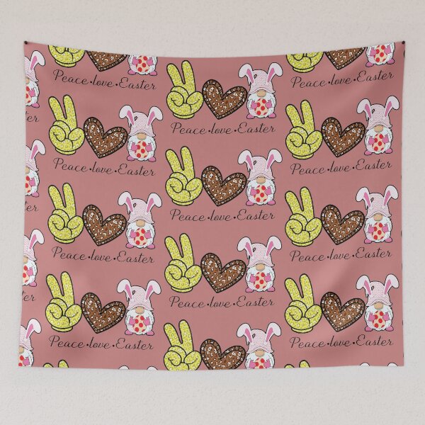 Item preview, PEACE LOVE EASTER GNOMIE  designed and sold by GamaArtDesign.