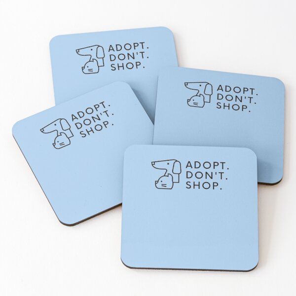 Item preview, Adopt Dont Shop Tshirt- Animal Charity Tee- Dog, Cat Rescue T-Shirt designed and sold by LynnetteKabelma.