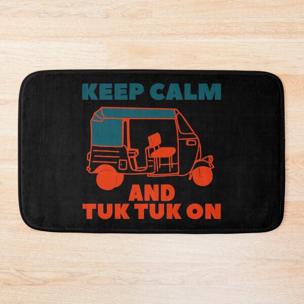 Item preview, keep calm and tuk tuk on, funny tuk tuk designed and sold by NobelFashion.