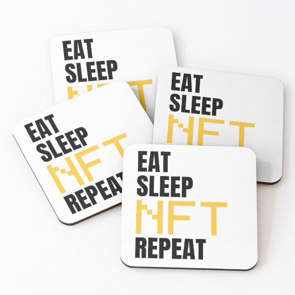 Item preview, Eat Sleep NFT Repeat designed and sold by EyanShop.