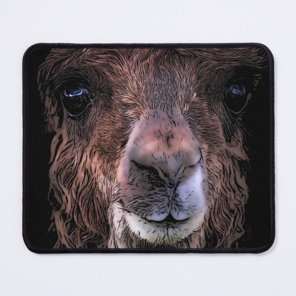Item preview, Cute Dark LLama designed and sold by Alpacatata.