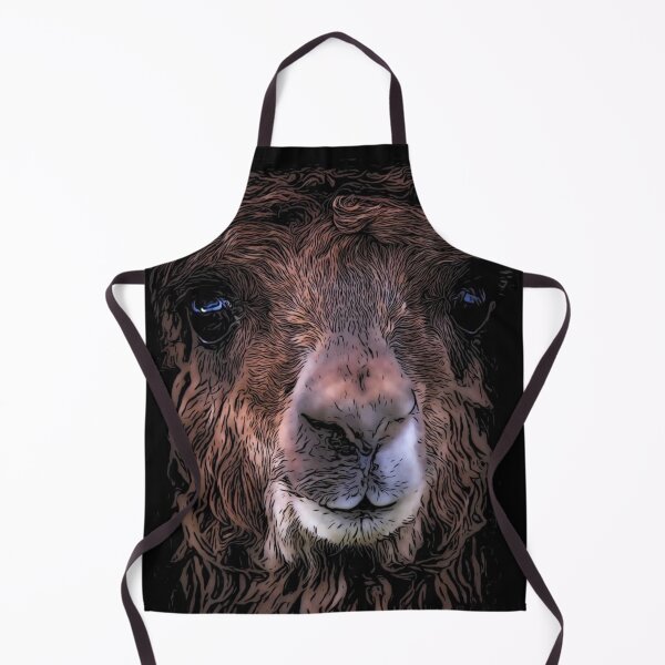 Item preview, Cute Dark LLama designed and sold by Alpacatata.