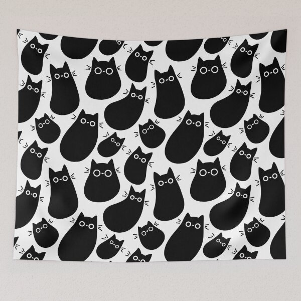 Item preview, Blob Cat Pattern designed and sold by annexart.