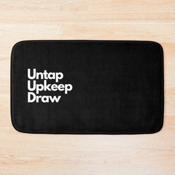 Item preview, MTG Essential - Untap, Upkeep, Draw in white designed and sold by PODTycoon.