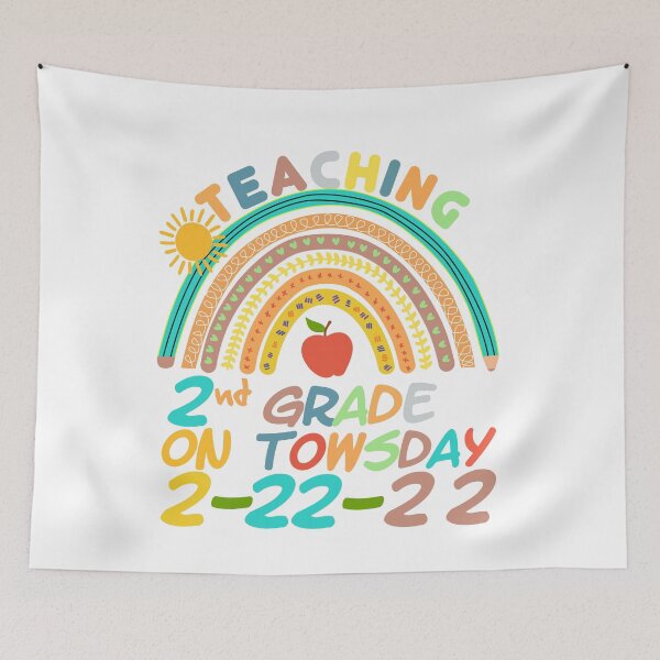 Item preview, Teaching 2nd Grade On Twosday 2-22-22 22nd February 2022 designed and sold by artfeel1.